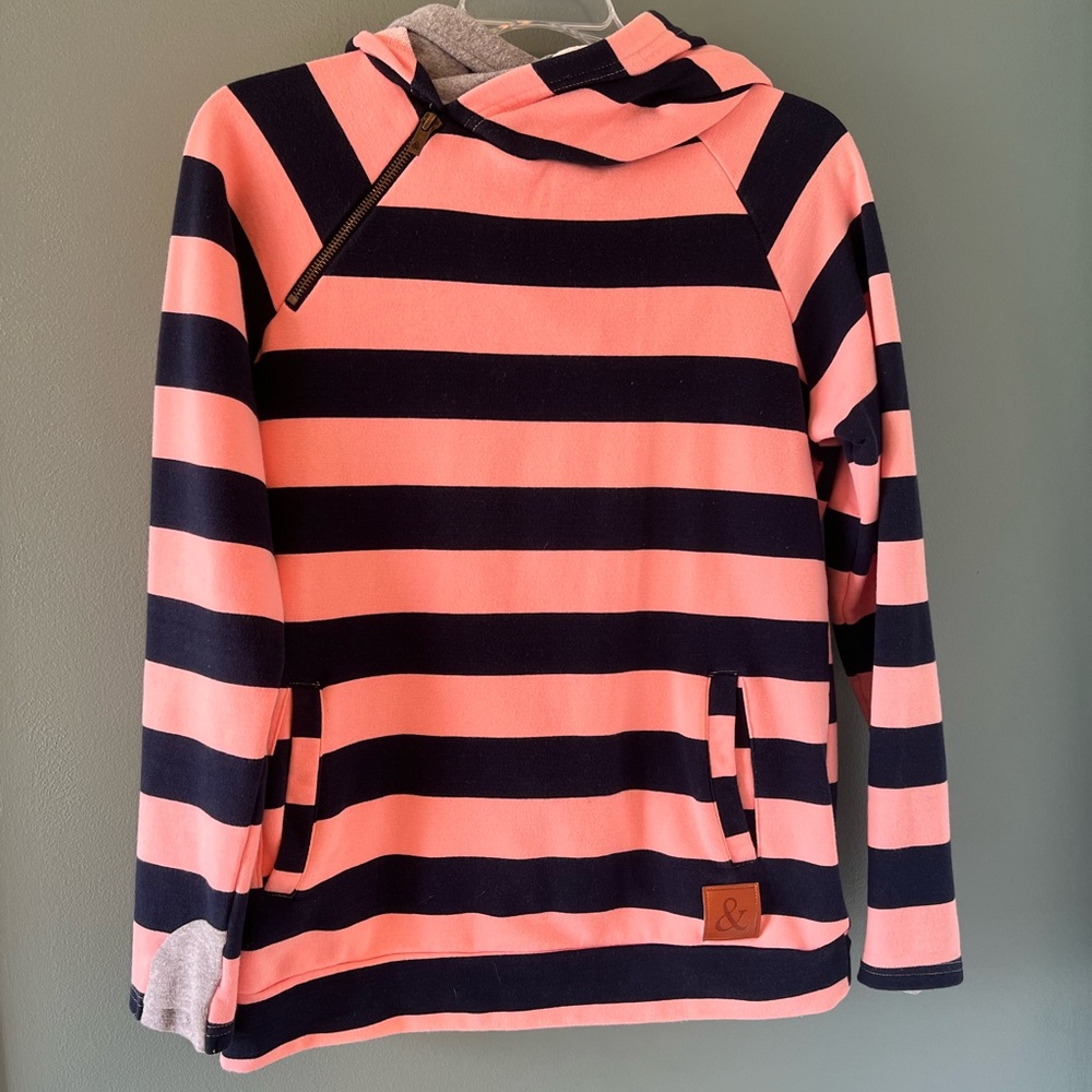 Ampersand Ave Striped Sweatshirt